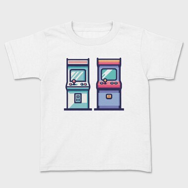 Arcade Games 2, Kids' T-Shirt