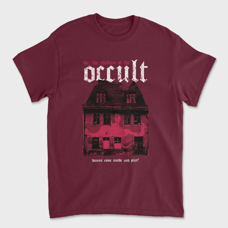 Children of the Occult, Унисекс Мъжка Тениска