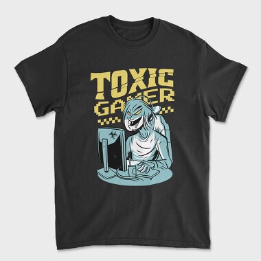 Toxic Gamer, Unisex Men's T-Shirt