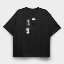 Christmas Cat Flat, Women's T-Shirt