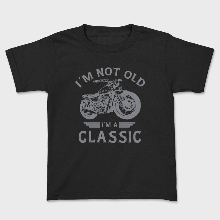 Im a Classic Motorcycle, Kids' T-Shirt