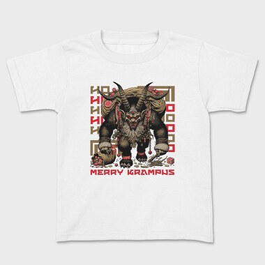 Trend Merry Krampus Japanese, Детска Тениска