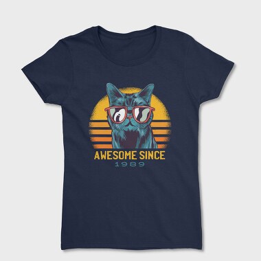 Awesome Cat Since, Women's T-Shirt