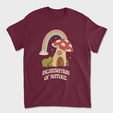 Incarnation of Nature, Unisex Men's T-Shirt