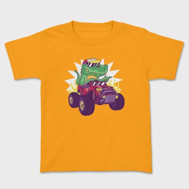 Trex Monster Truck, Kids' T-Shirt