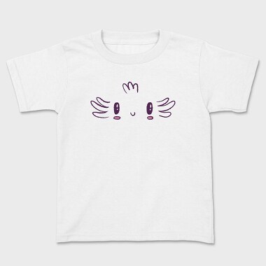 Axolotl Face, Kids' T-Shirt