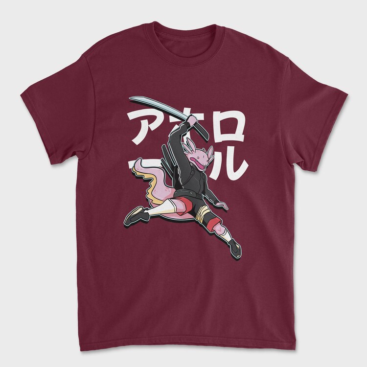 Axolotl Sword, Унисекс Мъжка Тениска