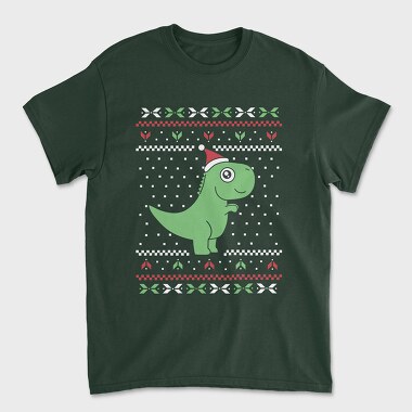 Trex Ugly Sweater, Unisex Men's T-Shirt