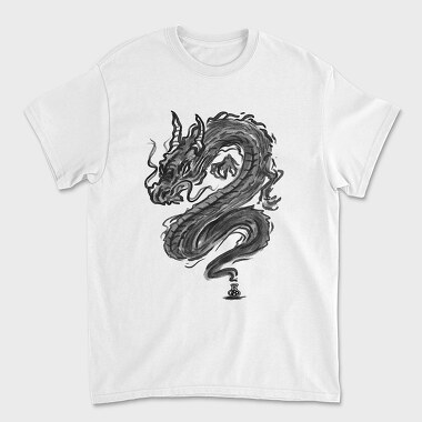 Unisex Men's T-Shirt, Ink Dragon
