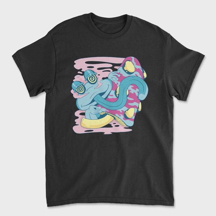 Trippy Frog, Unisex Men's T-Shirt