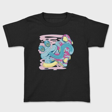 Trippy Frog, Kids' T-Shirt