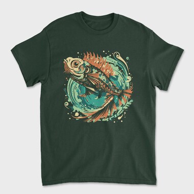 Fish Ornament, Unisex Men's T-Shirt