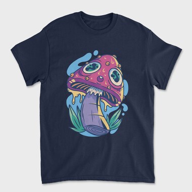Trippy Mushroom, Unisex Men's T-Shirt