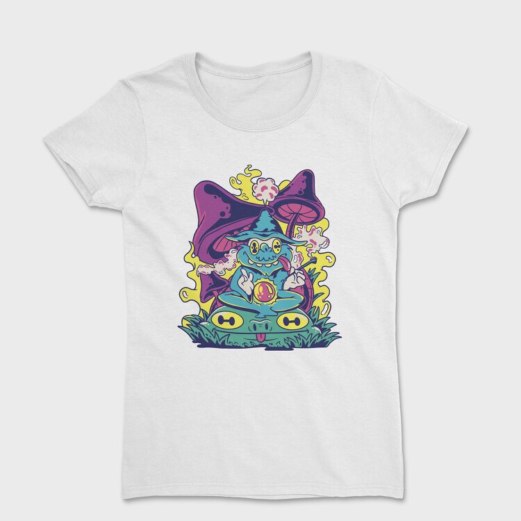Trippy Wizard, Women's T-Shirt