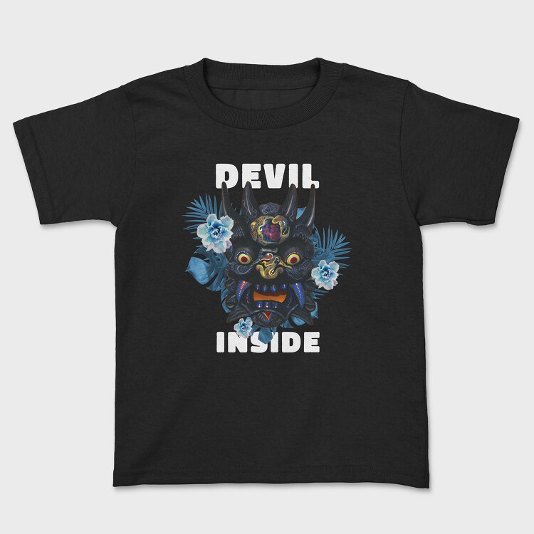 Tropical Devil, Kids' T-Shirt