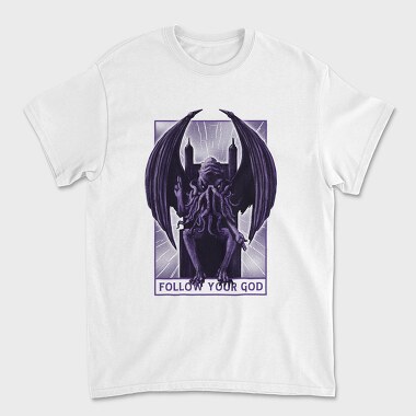 Chtulu Throne, Unisex Men's T-Shirt