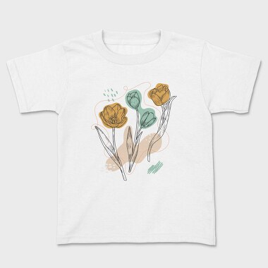 Tulips, Kids' T-Shirt