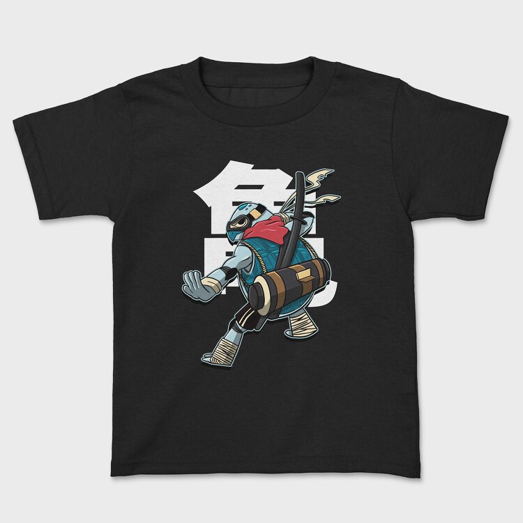 Kids' T-Shirt, Turtle Sword