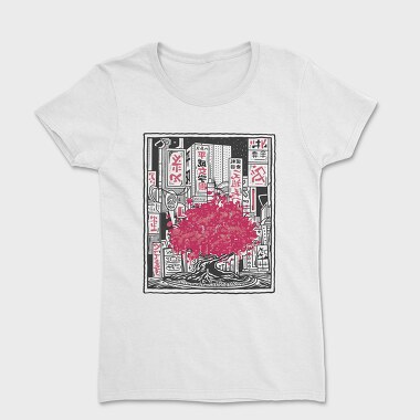 Japan Tree City, Women's T-Shirt