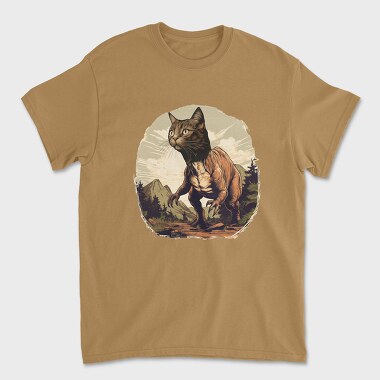 Tyrannosaurus Cat, Unisex Men's T-Shirt