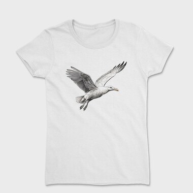 Flying Seagull 2, Women's T-Shirt