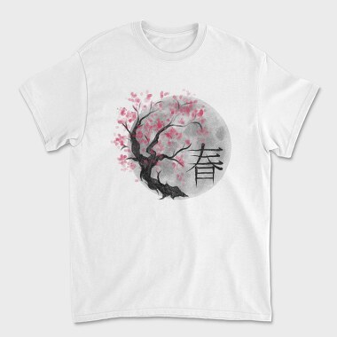Унисекс Мъжка Тениска, Japanese Spring