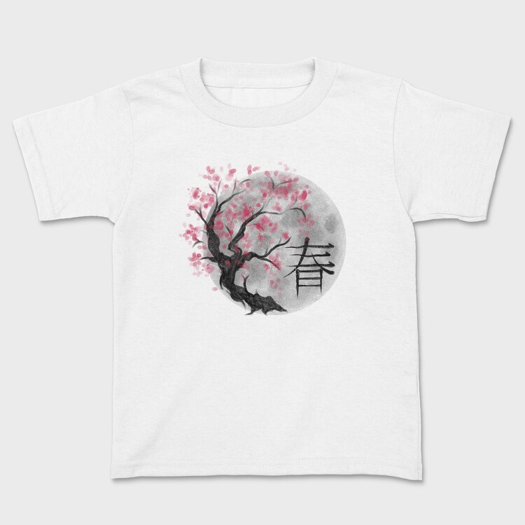 Japanese Spring, Kids' T-Shirt