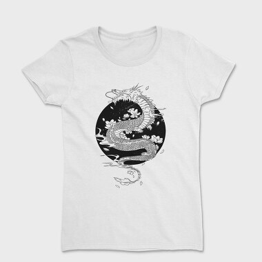 Japanese Tattoo Dragon, Women's T-Shirt
