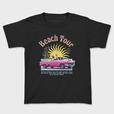 Beach Tour, Kids' T-Shirt