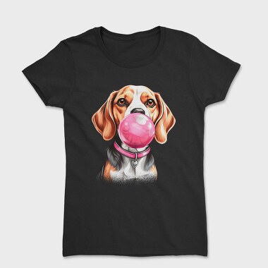 Beagle Bubblegum, Women's T-Shirt