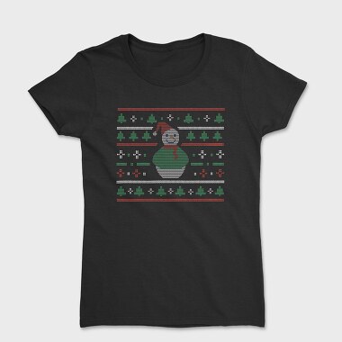 Uglysweater Snowman, Women's T-Shirt