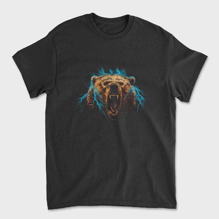Bear Bolt, Unisex Men's T-Shirt