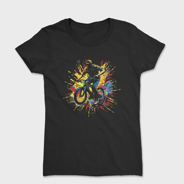 Colorful Bmx, Women's T-Shirt