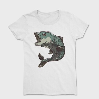 Jumping Pike Perch, Women's T-Shirt
