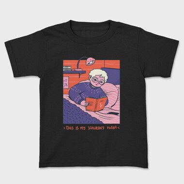 Comfy Chill Girl 2, Kids' T-Shirt