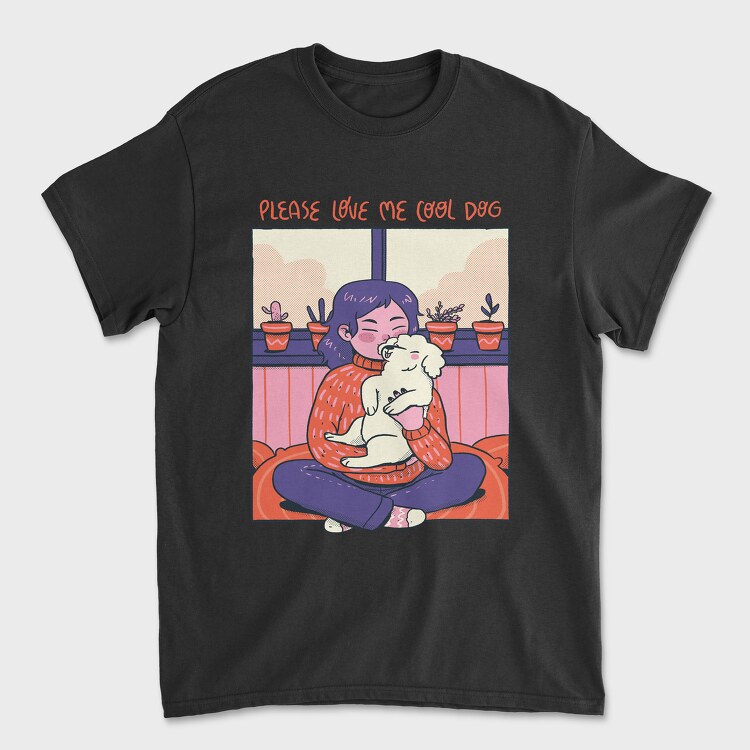 Comfy Chill Girl 8, Унисекс Мъжка Тениска