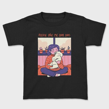 Comfy Chill Girl 8, Kids' T-Shirt