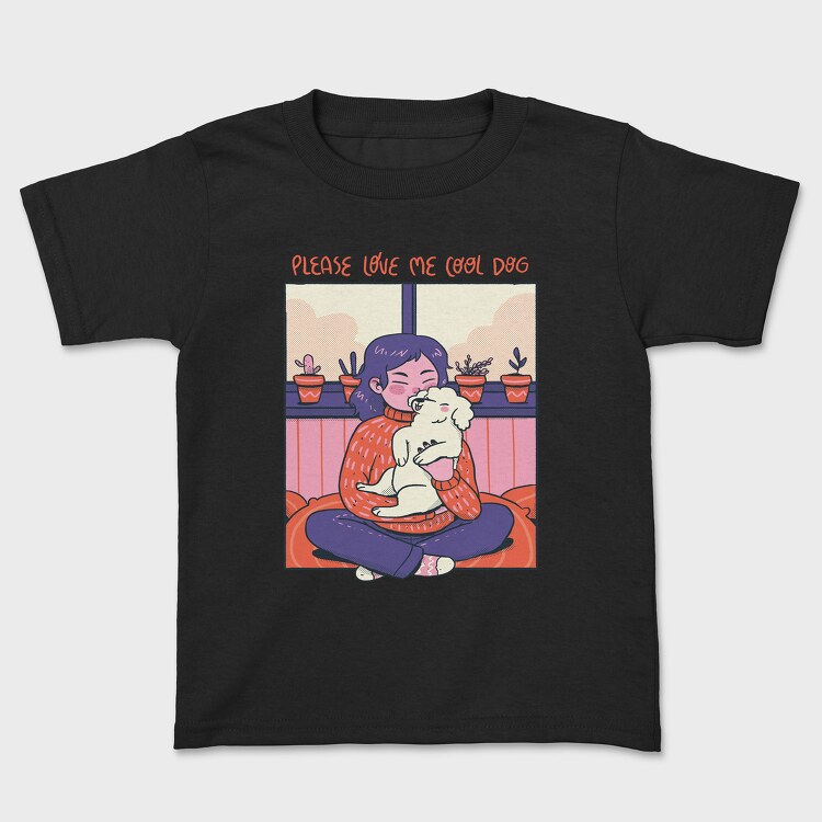 Comfy Chill Girl 8, Kids' T-Shirt