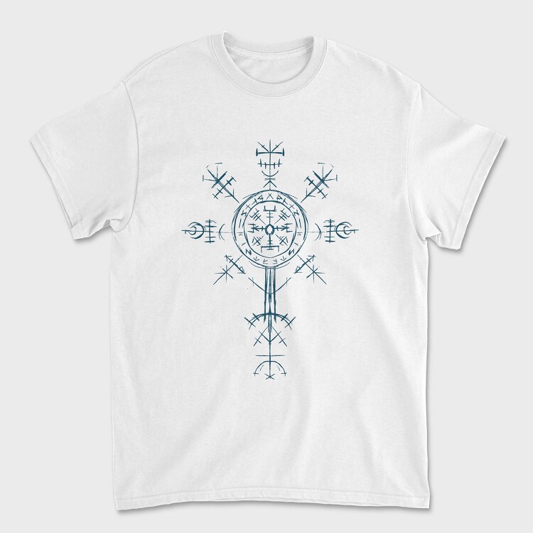 Valkyrie Symbol, Unisex Men's T-Shirt