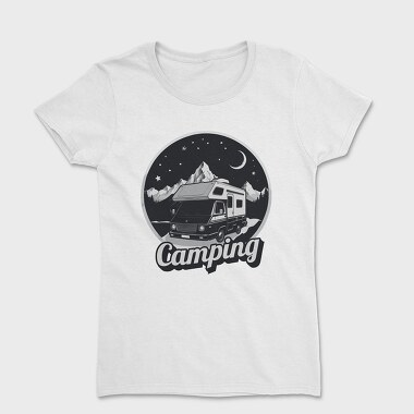Van Night Camping, Women's T-Shirt