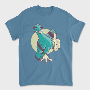 Funny Pigeon, Унисекс Мъжка Тениска