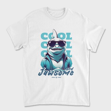 Cool Shark, Unisex Men's T-Shirt