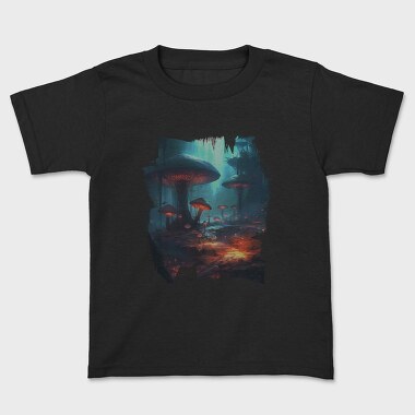 Futuristic Fungi, Kids' T-Shirt