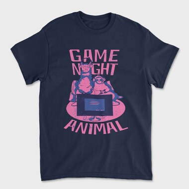 Game Night Animal, Unisex Men's T-Shirt