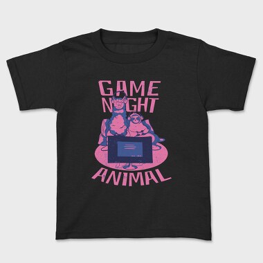 Game Night Animal, Kids' T-Shirt