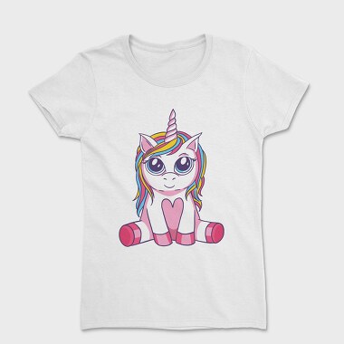 Big Eyes Unicorn, Women's T-Shirt