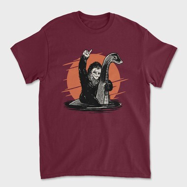 Bigfoot Monster, Унисекс Мъжка Тениска
