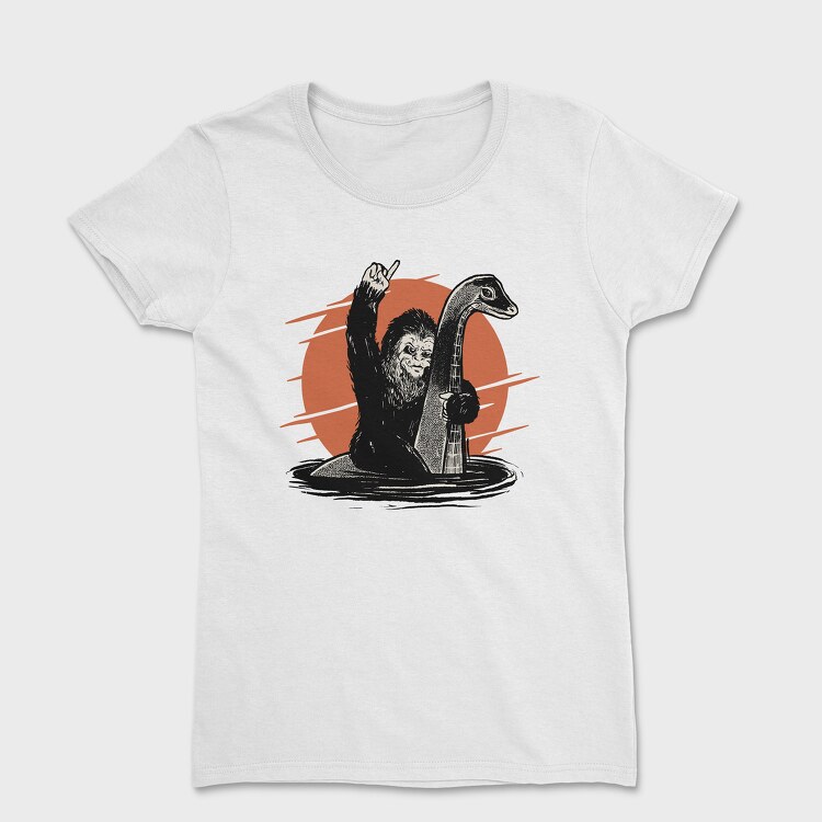 Bigfoot Monster, Women's T-Shirt