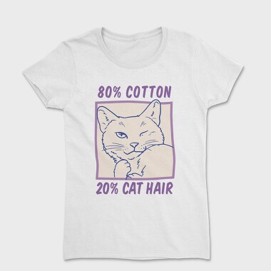 Cotton and Cat Hair, Дамска Тениска