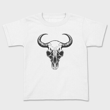 Cow Skull, Kids' T-Shirt